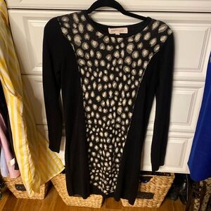 Black sexy philosophy brand sweater dress